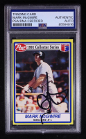 Mark McGwire Signed 1991 Post Cereal #2 (PSA) at PristineAuction.com