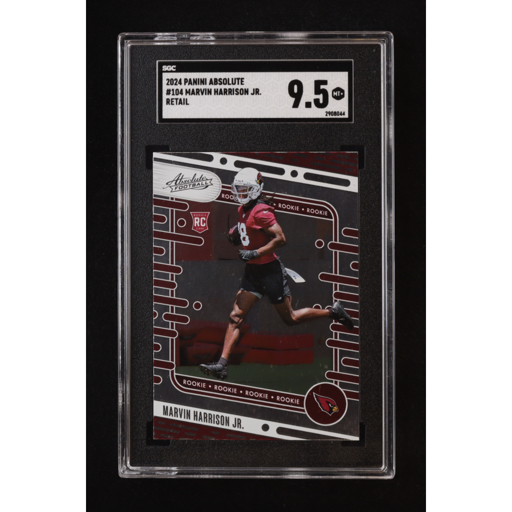 Marvin Harrison Jr. 2024 Panini Absolute Retail #104 RC (SGC 9.5) at PristineAuction.com