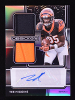 Tee Higgins 2020 Panini Obsidian Rookie Jersey Ink #13 EXCH #65/150 at PristineAuction.com