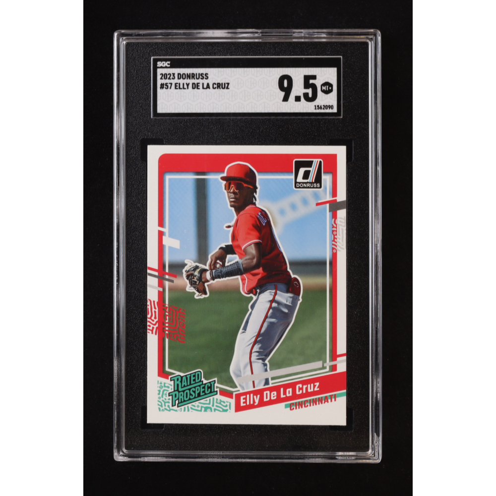 Elly De La Cruz 2023 Donruss Rated Prospect #57 RC (SGC 9.5) at PristineAuction.com