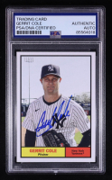 Gerrit Cole Signed 2024 Topps Archives #95 (PSA) at PristineAuction.com