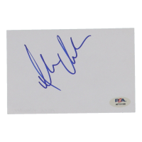 Alicia Vikander Signed Cut (PSA) at PristineAuction.com