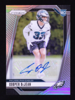 Cooper DeJean 2024 Panini Prizm Autographs Prizms Silver #321 RC at PristineAuction.com