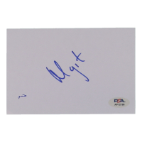 Margot Robbie Signed Cut (PSA) at PristineAuction.com