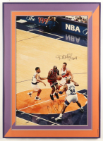 Charles Barkley & Dan Majerle Signed Custom Framed Photo Display (Beckett) at PristineAuction.com