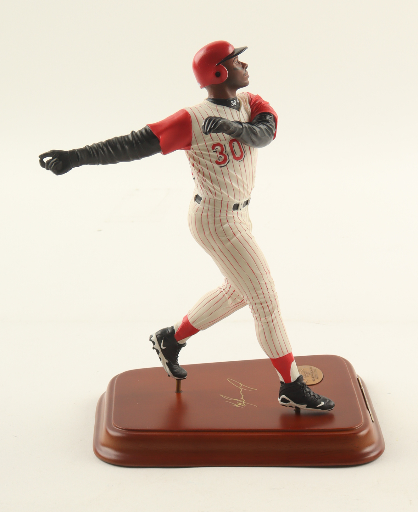 Ken Griffey Jr. Reds 8" Danbury Mint "All-Star Figurines" Ceramic Statue at PristineAuction.com Ken Griffey Jr. Reds 8" Danbury Mint "All-Star Figurines" Ceramic Statue at PristineAuction.com