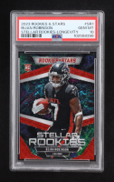 Bijan Robinson 2023 Rookies and Stars Stellar Rookies Longevity #1 RC (PSA 10) at PristineAuction.com