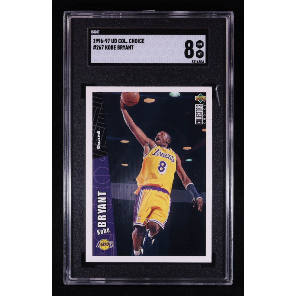 Kobe Bryant 1996-97 UD Collector's Choice #267 RC (SGC 8) at PristineAuction.com
