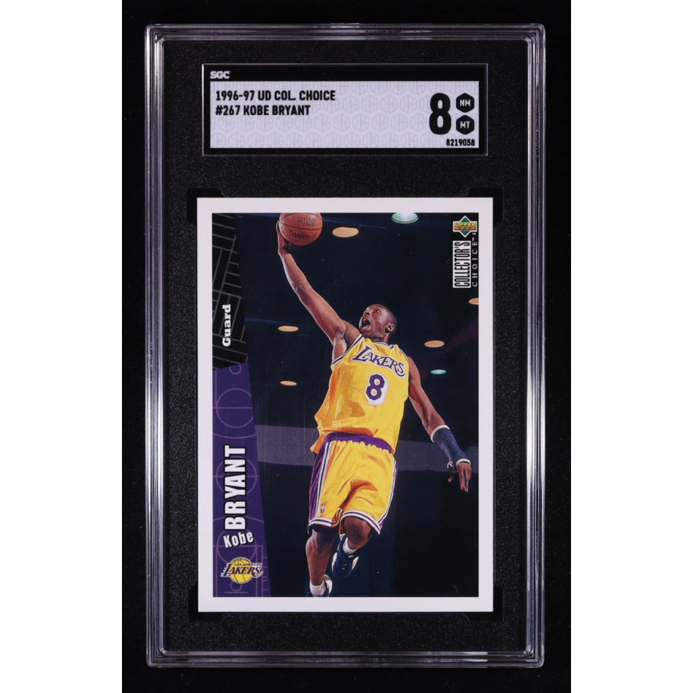 Kobe Bryant 1996-97 UD Collector's Choice #267 RC (SGC 8) at PristineAuction.com