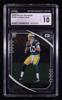 Jordan Love 2020 Absolute #162 RC (CGC 10) at PristineAuction.com