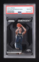 Victor Wembanyama 2023-24 Panini Prizm Emergent #12 RC (PSA 10) at PristineAuction.com
