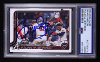 Brian Snitker Signed 2025 Topps #110 Atlanta Braves (PSA Authentic) at PristineAuction.com