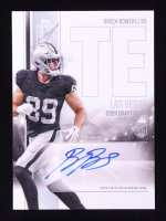Brock Bowers 2024 Topps Signature Class Rookie Autographs #RCA-BB CLASS I RC at PristineAuction.com
