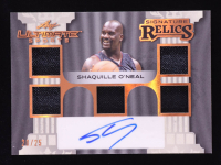 Shaquille O'Neal 2024 Leaf Ultimate Signature Relics Autographs Bronze #USRSO1 #20/25 at PristineAuction.com
