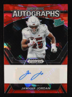Jawhar Jordan 2024 Panini Prizm Draft Picks Autographs Red Ice #88 RC at PristineAuction.com