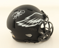 Jalen Hurts Signed Eagles Eclipse Alterante Speed Mini Helmet (JSA & PIA) at PristineAuction.com