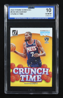 Kevin Durant 2022-23 Donruss Crunch Time #8 (ISA 10) at PristineAuction.com