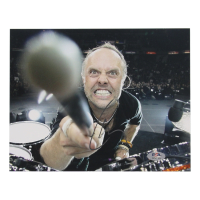 Lars Ulrich Signed Metallica 8x10 Photo (PSA) at PristineAuction.com