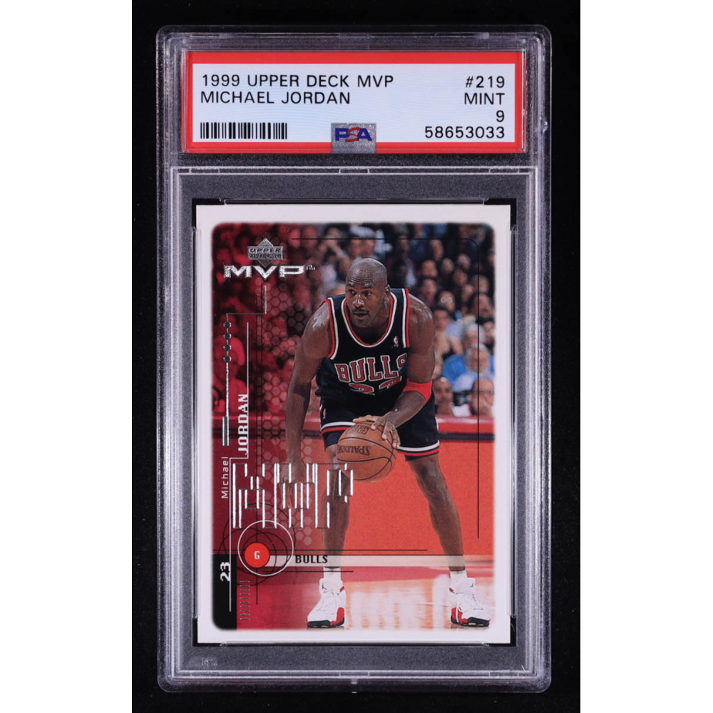 Michael Jordan 1999 Upper Deck MVP #219 (PSA 9) at PristineAuction.com
