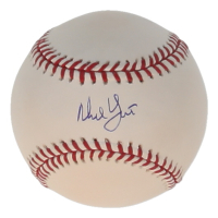 Ned Yost Signed OML Baseball (Beckett) at PristineAuction.com