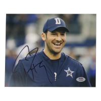 Tony Romo Signed Cowboys 8x10 Photo (PSA) at PristineAuction.com
