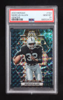 Marcus Allen 2023 Panini Mosaic Mosaic Genesis #124 (PSA 10) at PristineAuction.com