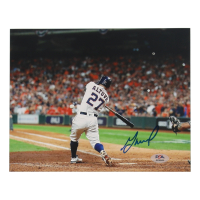 Jose Altuve Signed Astros 8x10 Photo (PSA) at PristineAuction.com