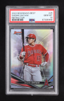 Shohei Ohtani 2022 Bowman's Best Refractors #25 (PSA 10) at PristineAuction.com