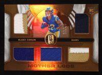 Blake Corum 2024 Panini Gold Standard Mother Lode White Gold #19 #10/49 RC at PristineAuction.com