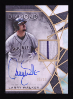 Larry Walker 2022 Topps Diamond Icons Autograph Relics #SPALW #01/10 at PristineAuction.com