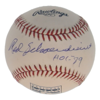 Red Schoendienst Signed OML Baseball Inscribed "HOF 89" (JSA) at PristineAuction.com