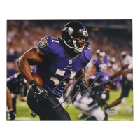 Ray Lewis Signed Ravens 8x10 Photo (PSA) at PristineAuction.com
