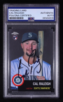 Cal Raleigh Signed 2022 Topps Chrome Platinum Anniversary #237 RC (PSA Authentic) at PristineAuction.com