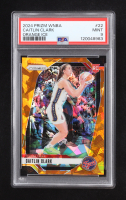 Caitlin Clark 2024 Panini Prizm WNBA Prizms Orange Ice #22 RC (PSA 9) at PristineAuction.com
