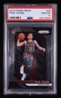 Trae Young 2018-19 Panini Prizm #78 RC (PSA 10) at PristineAuction.com