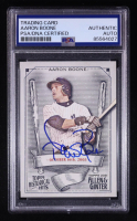Aaron Boone Signed 2021 Topps Allen and Ginter Historic Hits #HH14 (PSA Authentic) at PristineAuction.com