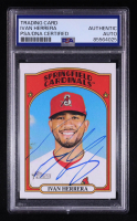 Ivan Herrera Signed 2021 Topps Heritage Minors #48 RC (PSA Authentic) at PristineAuction.com