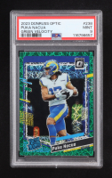 Puka Nacua 2023 Donruss Optic Green Velocity #238 RR RC (PSA 9) at PristineAuction.com
