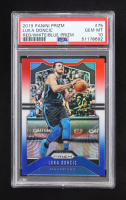 Luka Doncic 2019-20 Panini Prizm Prizms Red White and Blue #75 (PSA 10) at PristineAuction.com