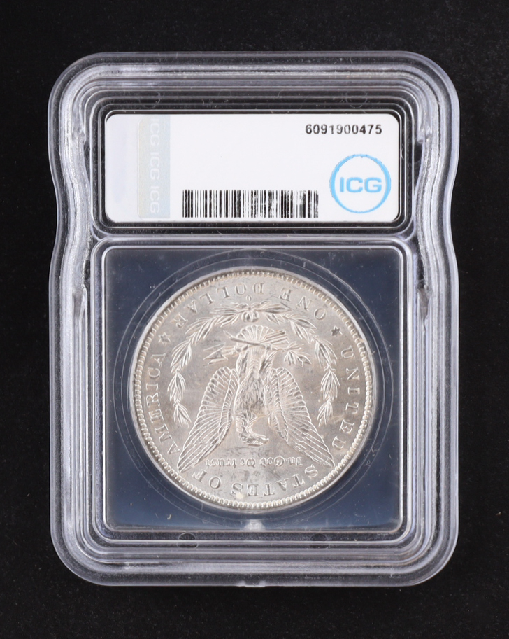 1883-O Morgan Silver Dollar (ICG MS62) at PristineAuction.com 1883-O Morgan Silver Dollar (ICG MS62) at PristineAuction.com