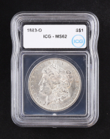 1883-O Morgan Silver Dollar (ICG MS62) at PristineAuction.com