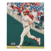 Bryce Harper Signed Phillies 8x10 Photo (PSA) at PristineAuction.com