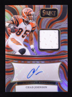 Chad Johnson 2024 Select Signature Memorabilia Prizm #5 #97/199 at PristineAuction.com
