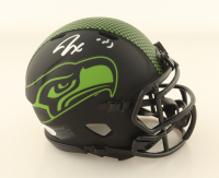 Jaxon Smith-Njigba Signed Seahawks Eclipse Alternate Speed Mini Helmet (JSA & PIA) at PristineAuction.com