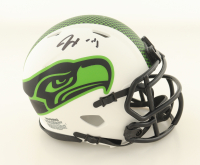Jaxon Smith-Njigba Signed Seahawks Lunar Eclipse Alternate Speed Mini Helmet (JSA & PIA) at PristineAuction.com
