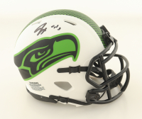 Jaxon Smith-Njigba Signed Seahawks Lunar Eclipse Alternate Speed Mini Helmet (JSA & PIA) at PristineAuction.com