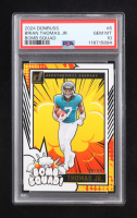 Brian Thomas Jr. 2024 Donruss Bomb Squad #6 RC (PSA 10) at PristineAuction.com