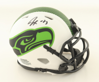 Jaxon Smith-Njigba Signed Seahawks Lunar Eclipse Alternate Speed Mini Helmet (JSA & PIA) at PristineAuction.com