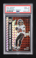 Tom Brady 2021 Panini Mosaic Touchdown Masters Mosaic #12 (PSA 10) at PristineAuction.com