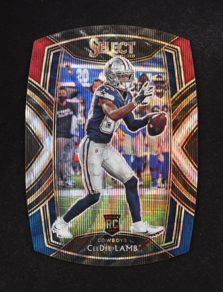 CeeDee Lamb 2020 Select Prizm Tri Color Die Cut #257 RC